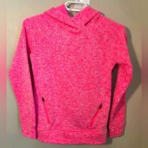 Athletic Works Girls Pink Hooded Sweater Size 10-12